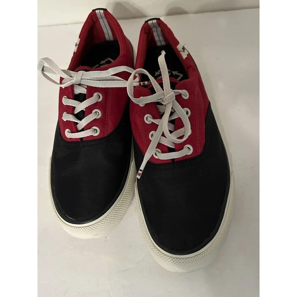 Sperry Striper II Bionic CVO SNEAKERS Shoes Nylon Men's Size 9 Red Navy